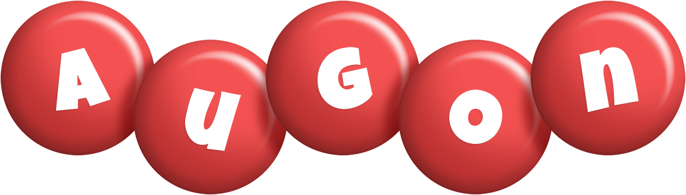 Augon candy-red logo
