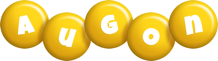 Augon candy-yellow logo