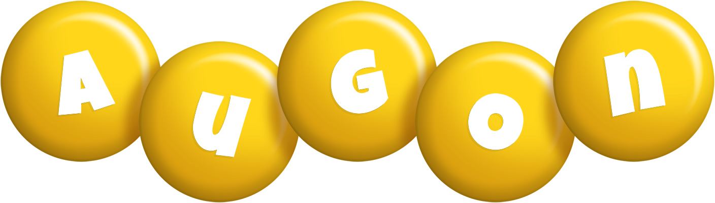 Augon candy-yellow logo
