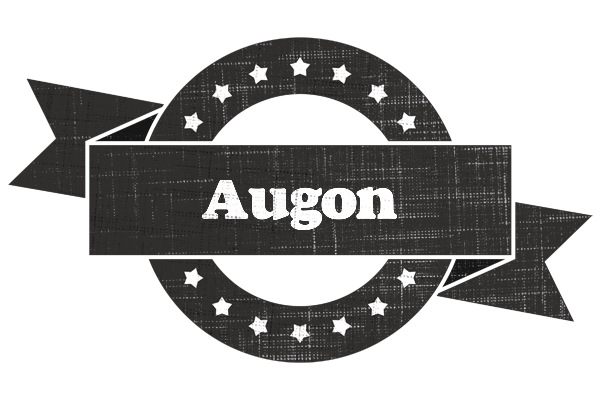 Augon grunge logo