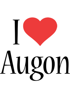 Augon i-love logo