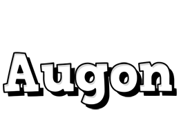 Augon snowing logo