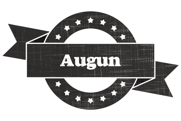 Augun grunge logo