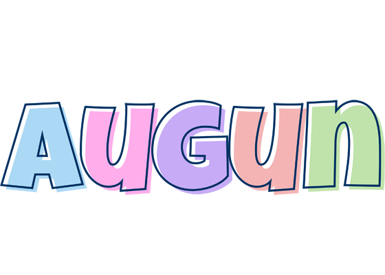 Augun pastel logo
