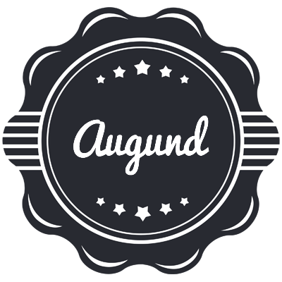 Augund badge logo