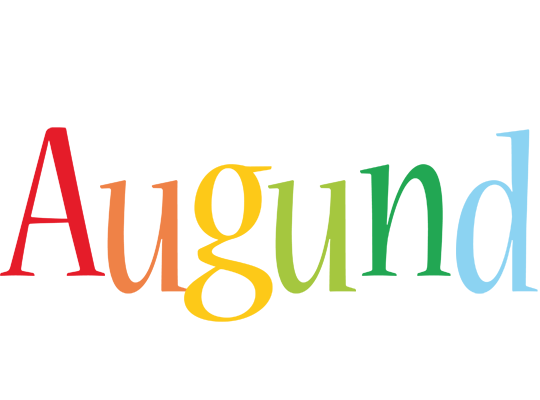 Augund birthday logo