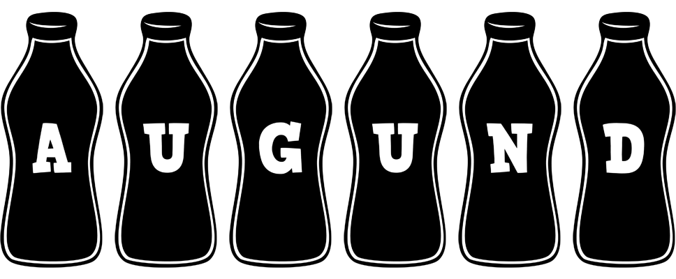 Augund bottle logo
