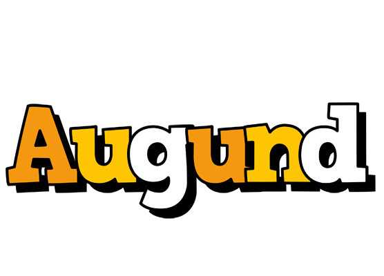 Augund cartoon logo