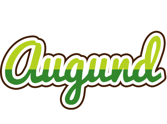 Augund golfing logo