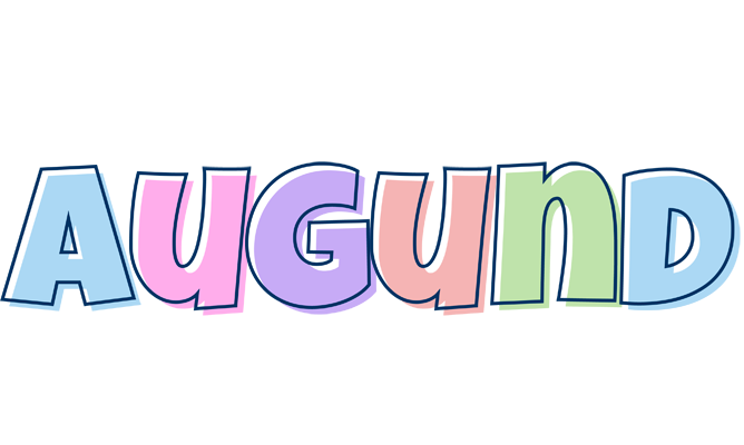 Augund pastel logo