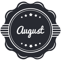 August badge logo