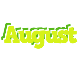 August citrus logo