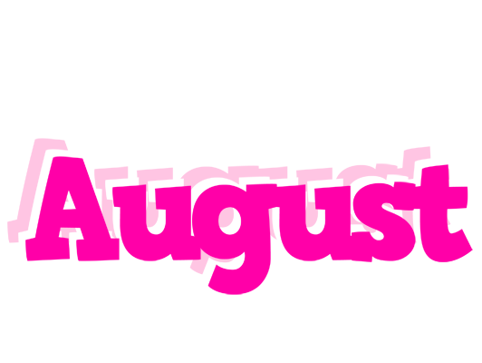 August dancing logo