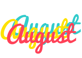 August disco logo