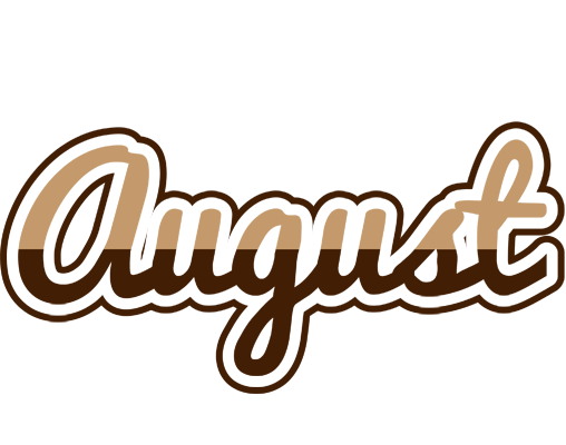 August exclusive logo