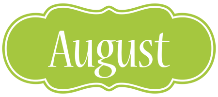 August family logo