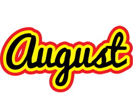 August flaming logo