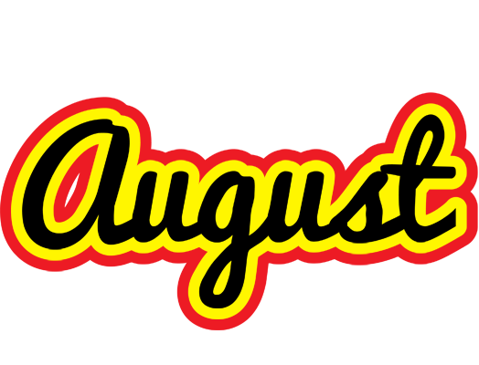 August flaming logo