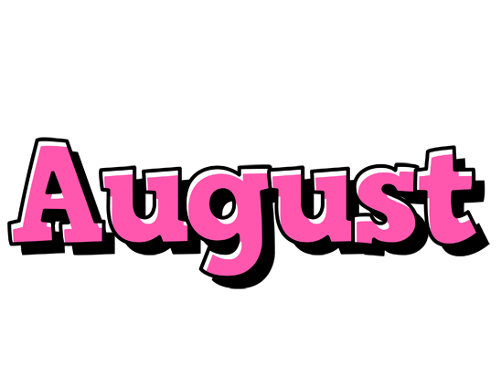 August girlish logo