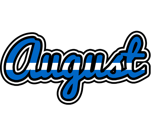 August greece logo