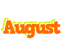 August healthy logo