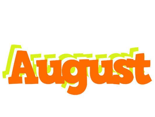 August healthy logo