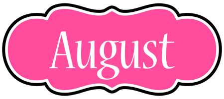 August invitation logo