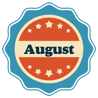 August labels logo