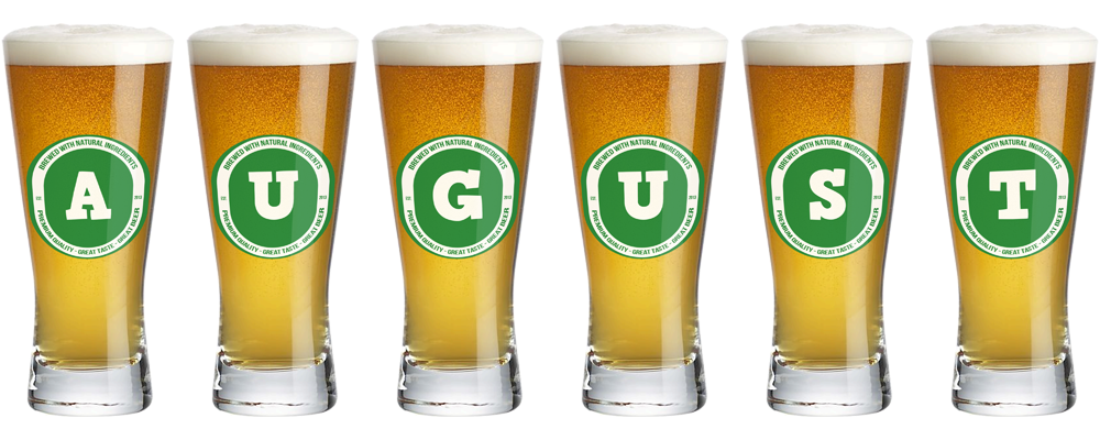August lager logo