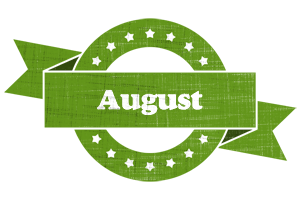 August natural logo