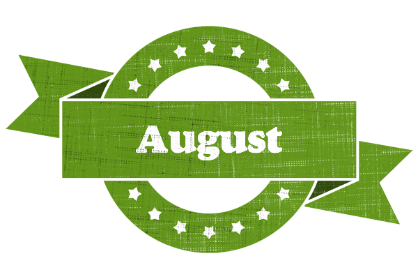August natural logo