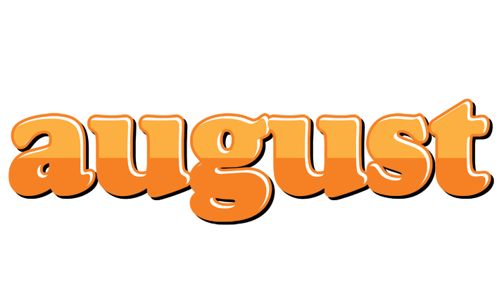 August orange logo