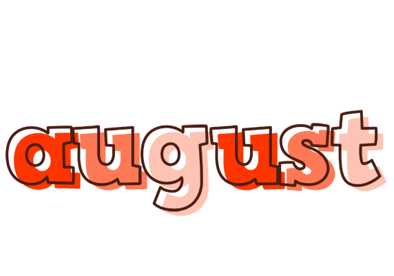 August paint logo