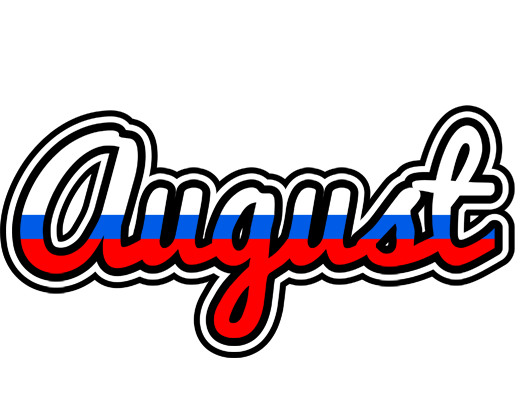 August russia logo