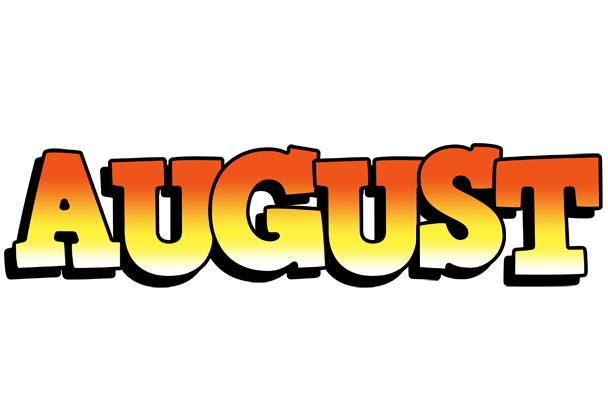 August sunset logo