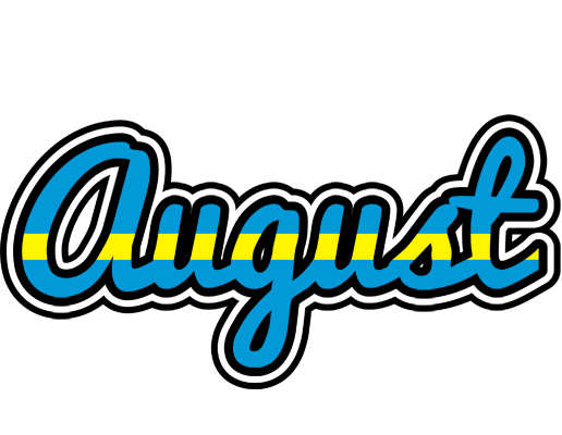 August sweden logo