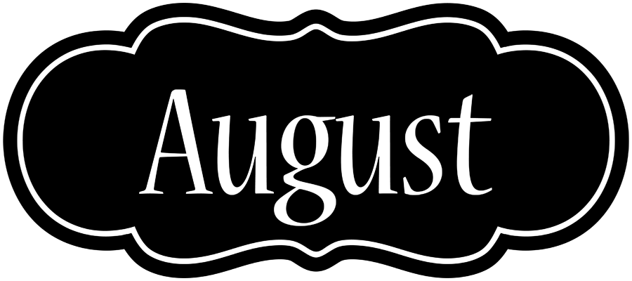 August welcome logo