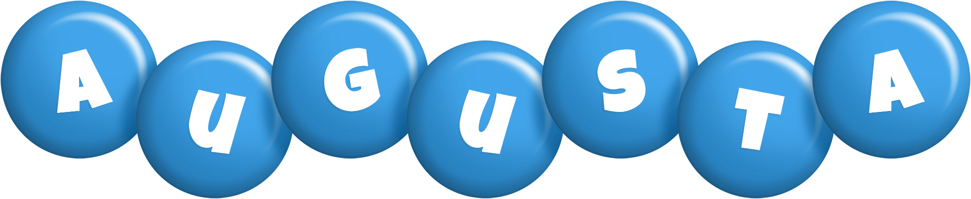 Augusta candy-blue logo