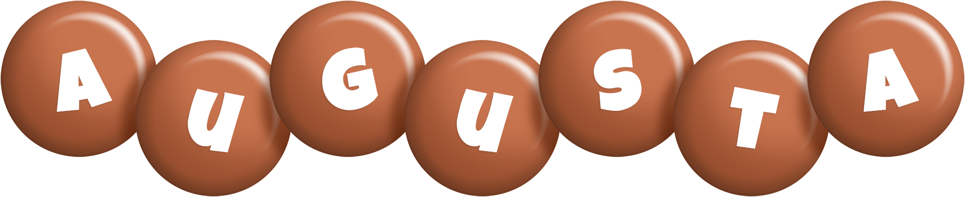Augusta candy-brown logo