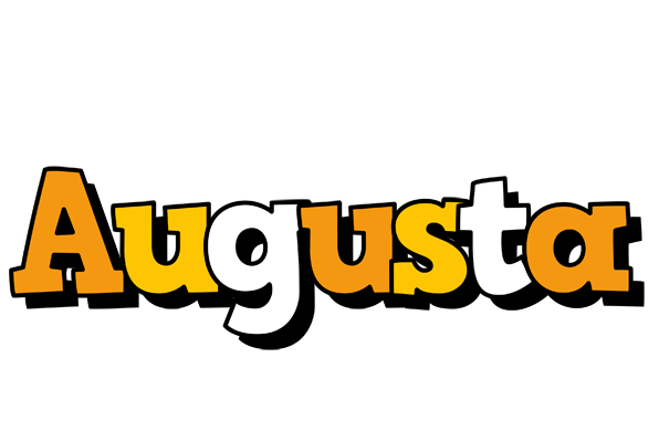 Augusta cartoon logo