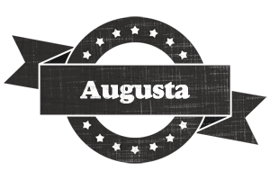 Augusta grunge logo