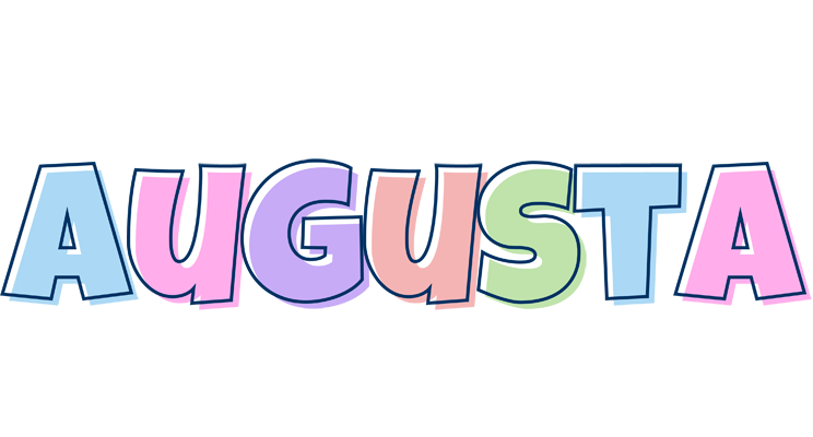 Augusta pastel logo