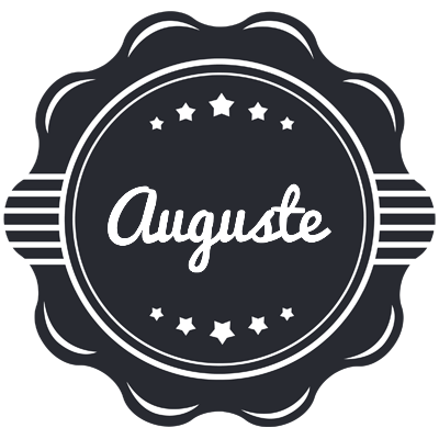 Auguste badge logo