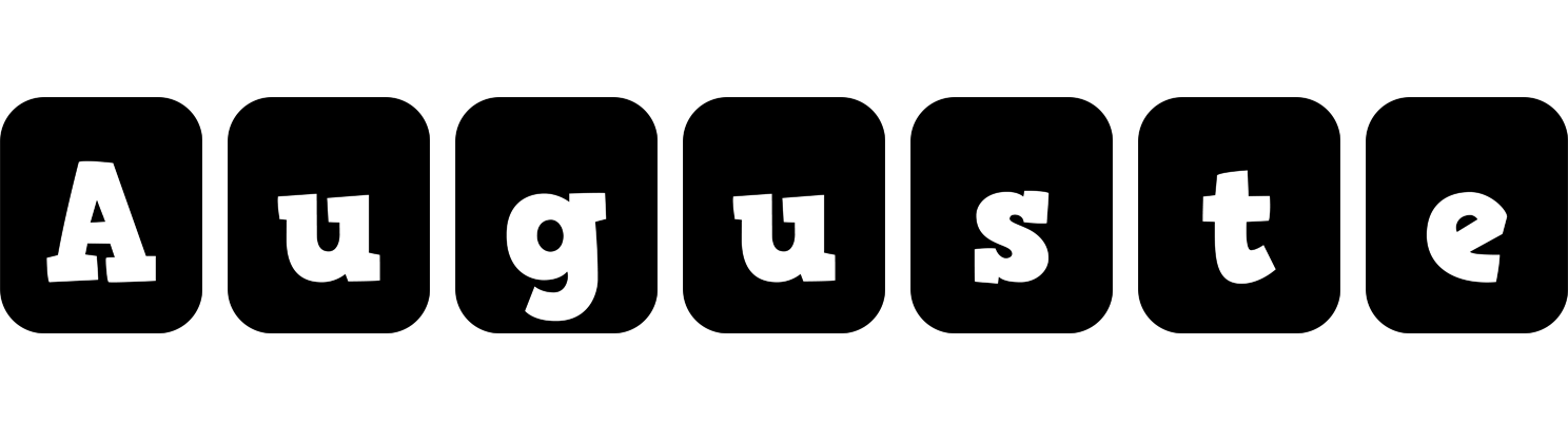 Auguste box logo
