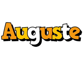 Auguste cartoon logo