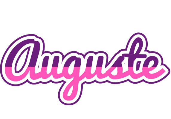 Auguste cheerful logo