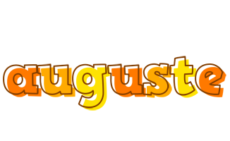 Auguste desert logo