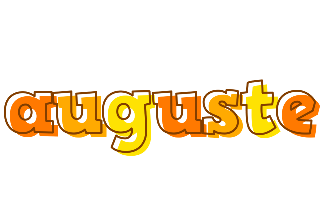 Auguste desert logo