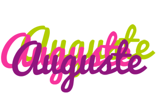 Auguste flowers logo