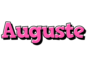 Auguste girlish logo